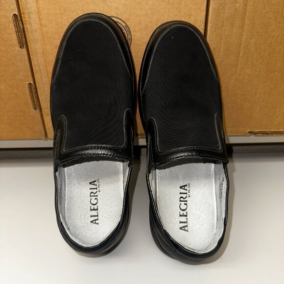 Mens Alegria Slip on sneaker - black - size 41 - Picture 7 of 8